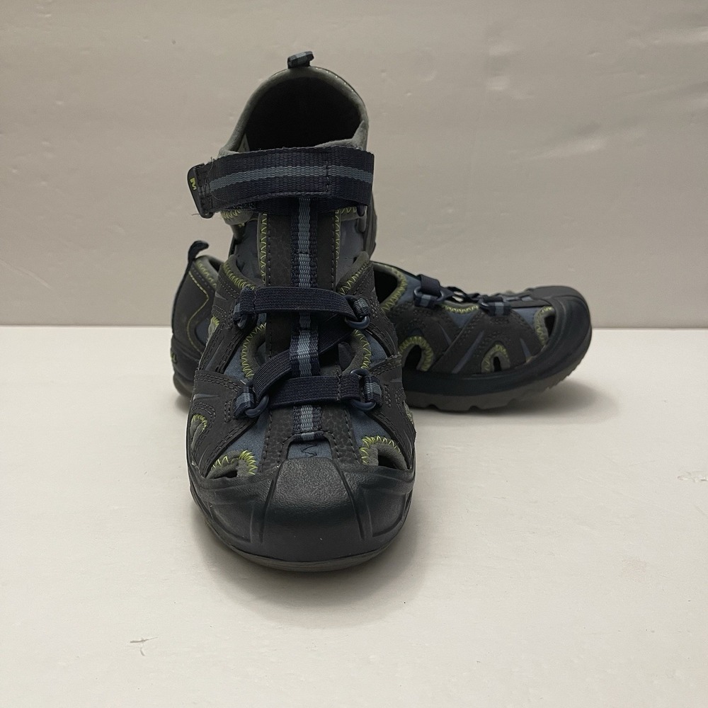 Merrell Kids‎ Hydro Hiker Waterproof Sandals Navy Green 4M Outdoor Play